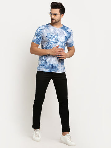 The Wavy Ink blue t shirt
