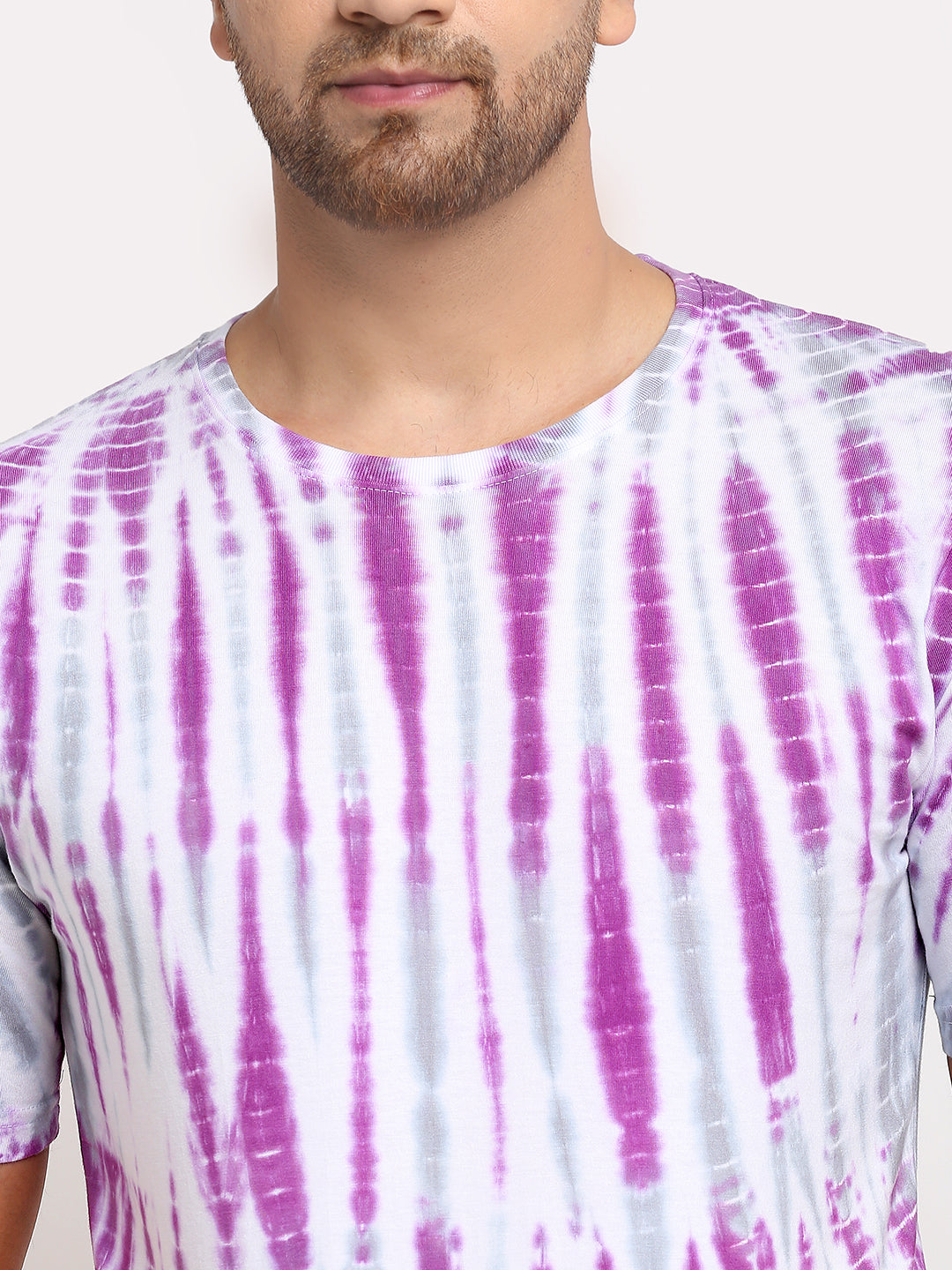 Men's Tie Dyed Faded Grey t shirt